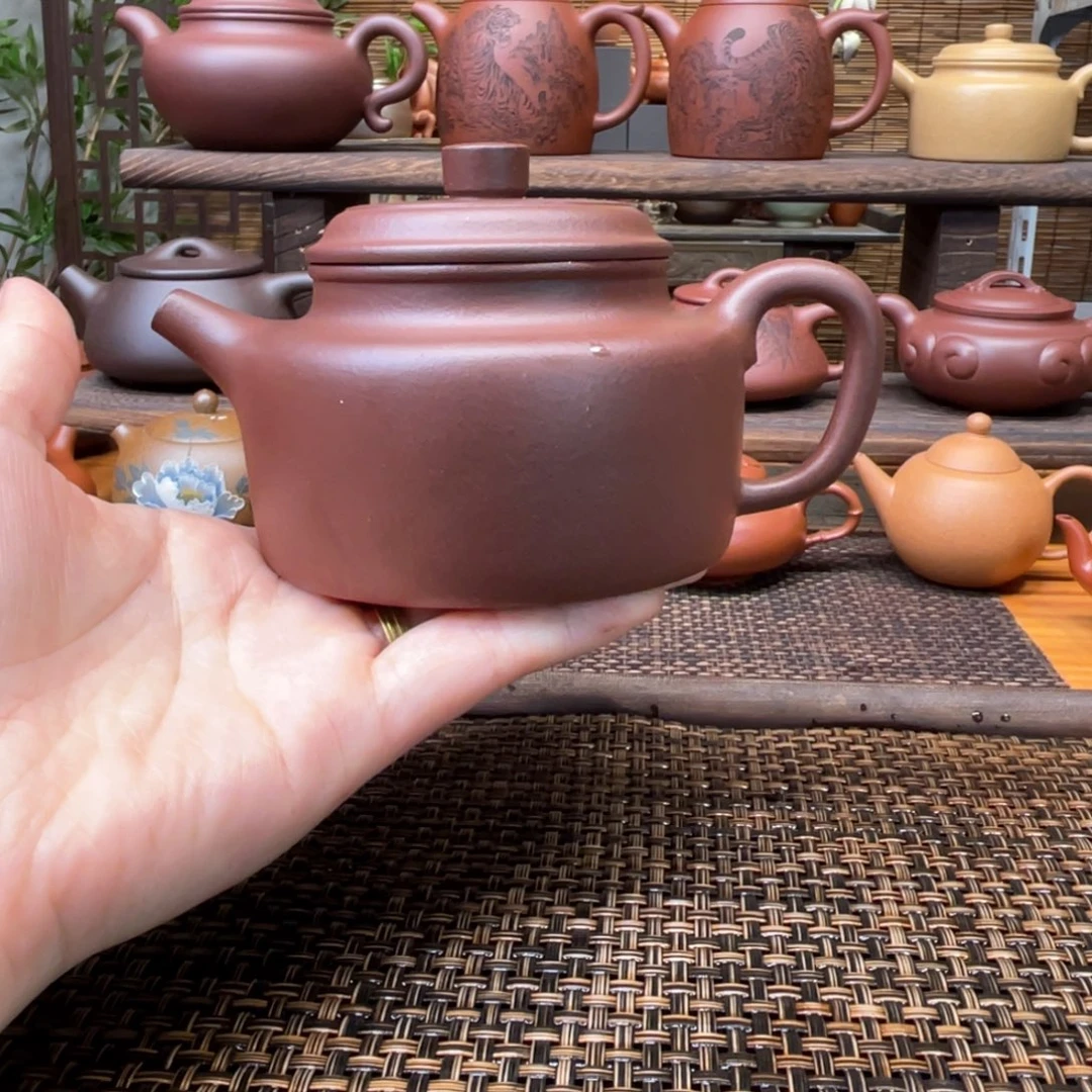 茶壶紫砂宜兴原矿紫砂手工制220