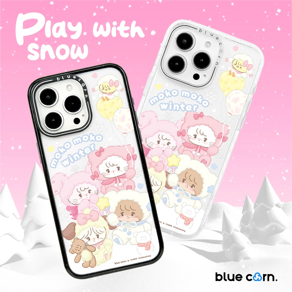 Bluecorn联名MIKKO暖融融的冬天适用于iPhone16/15/14磁吸手机壳