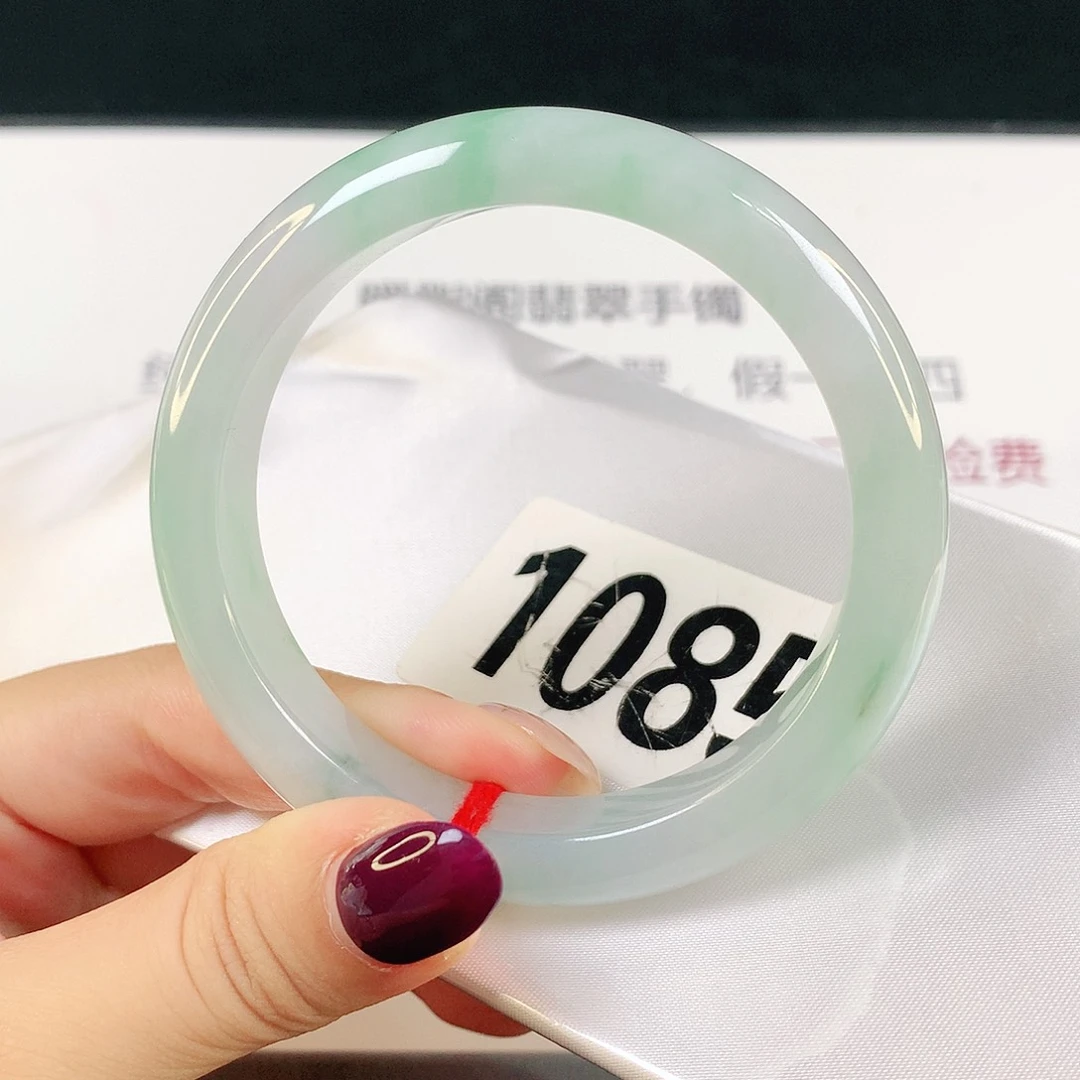 翡翠手镯未镶嵌缅甸天然1085