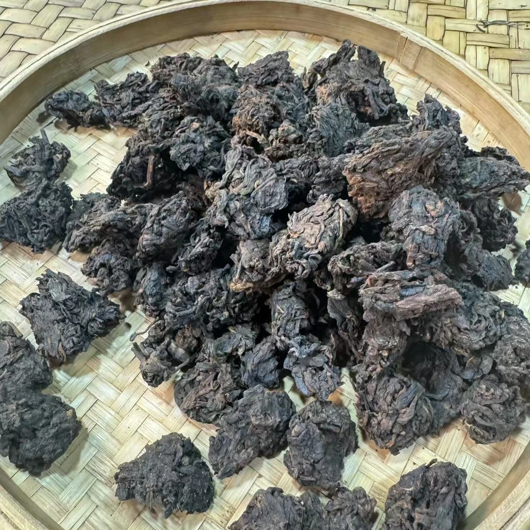 【小刚家的茶】7-9【LC333】 2018年冰岛南迫老茶头散茶（普洱熟茶）