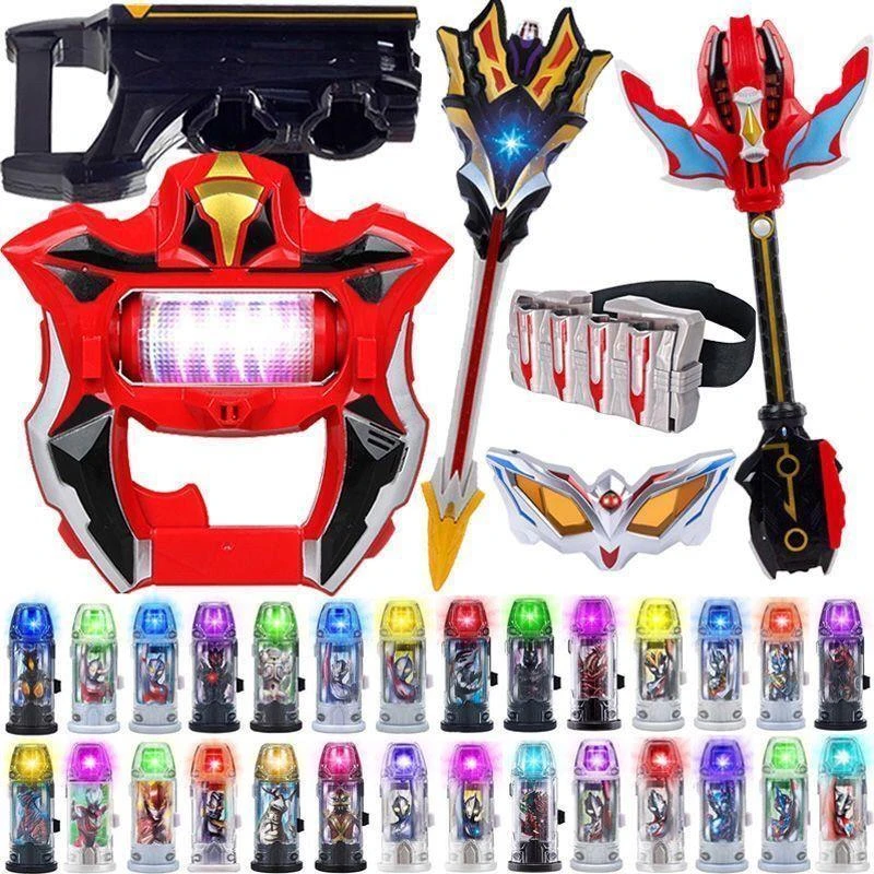 捷德奥特变身器感应升华器王者剑千兆仪赛罗镜发光胶囊组合曼