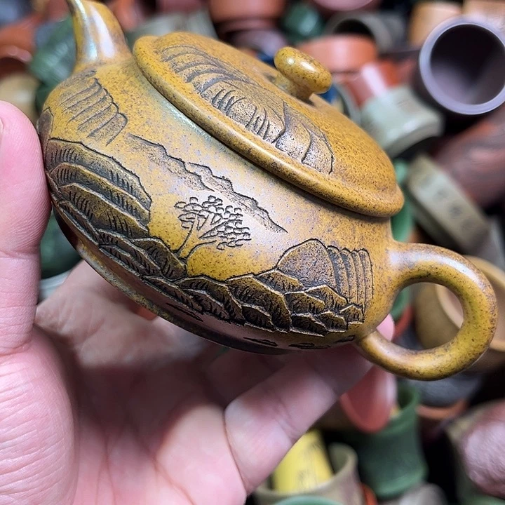 紫砂茶杯全手工紫砂主人杯
