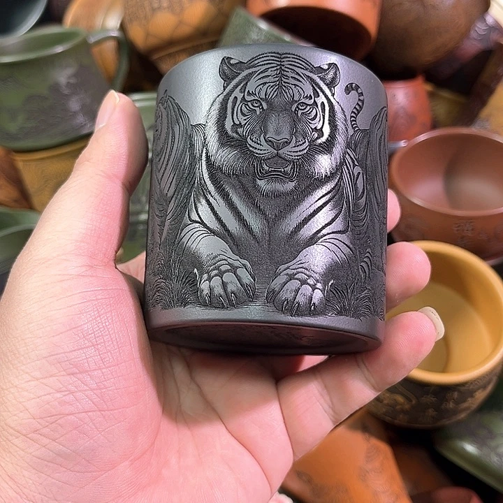 茶杯紫砂全手工紫砂主人杯