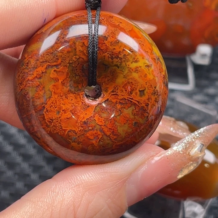 【闪购商品】玛瑙/玉髓天然玛瑙未镶嵌梨****易