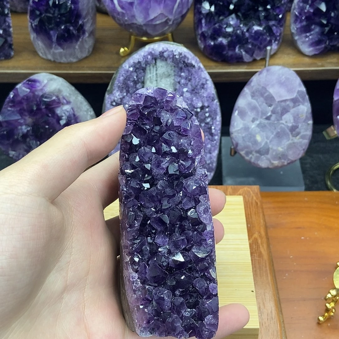 未镶嵌紫晶大型摆件（非配饰）