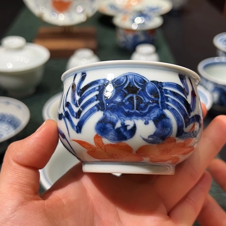 臻玉古坊原矿孔雀石釉里红