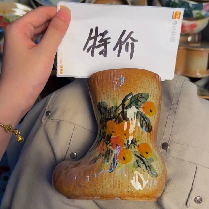 瓷片景德镇陶瓷手工手绘