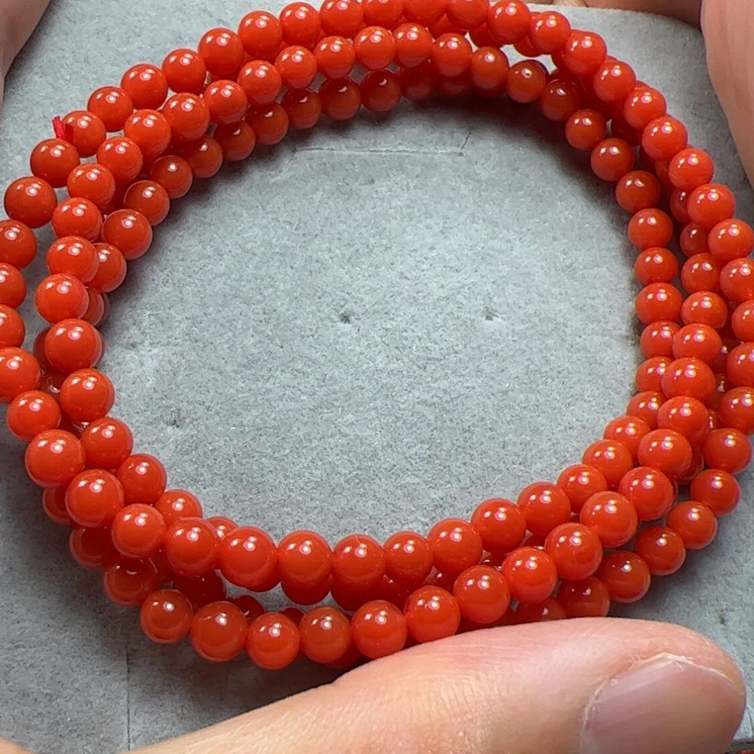 南红玛瑙珠子未镶嵌