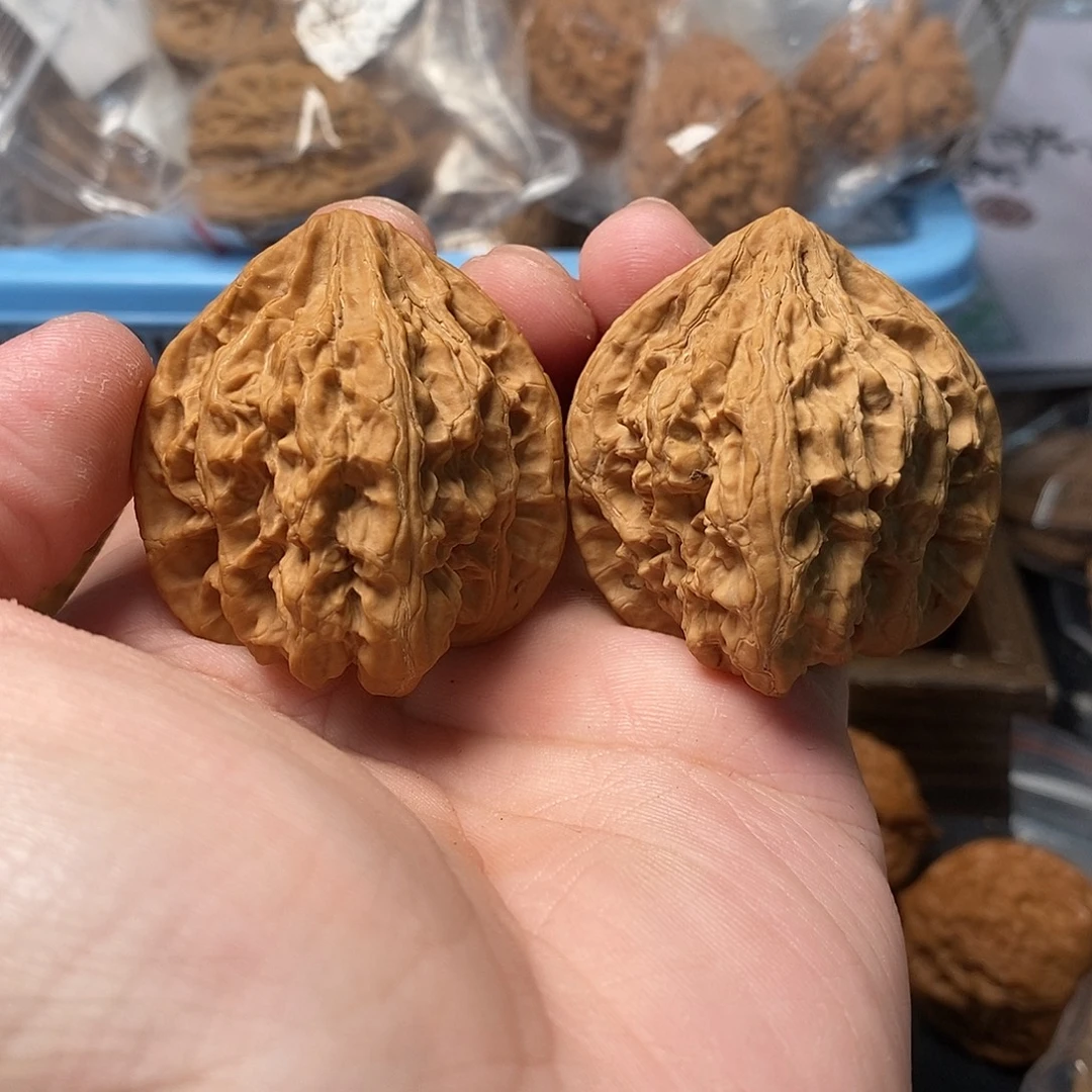 1文玩核桃火焰马蹄41-451