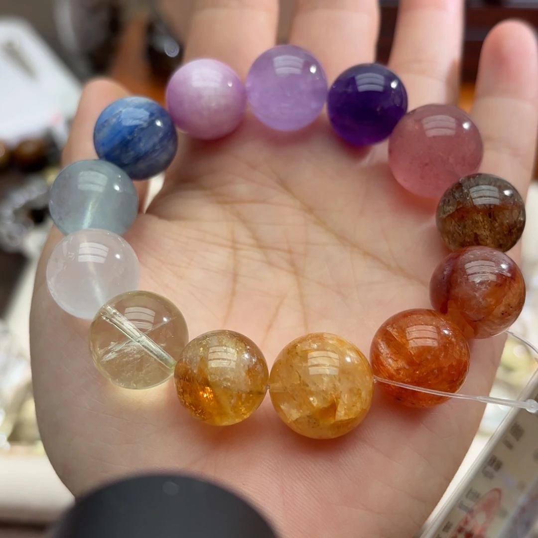 未镶嵌手链水晶多宝