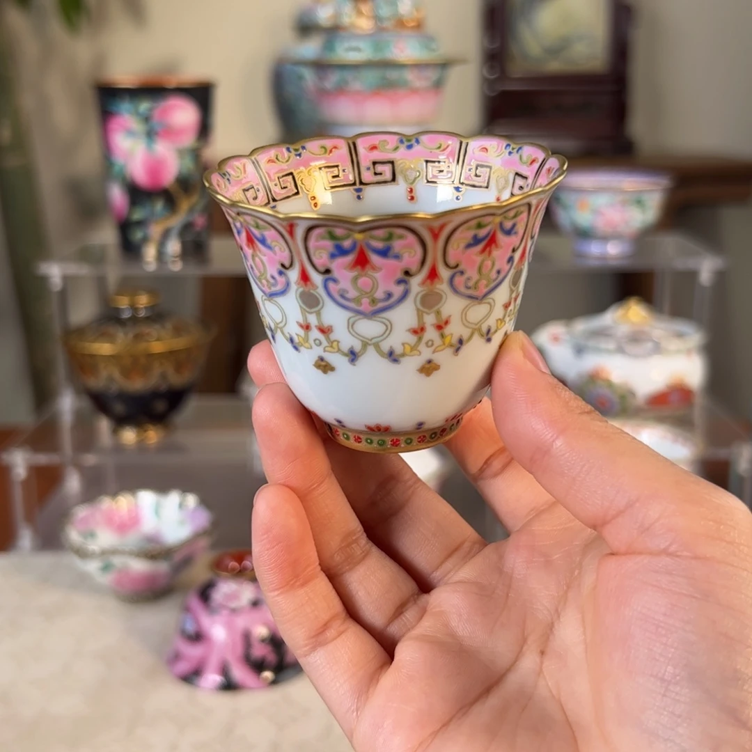 纯手工手绘 高端茶器