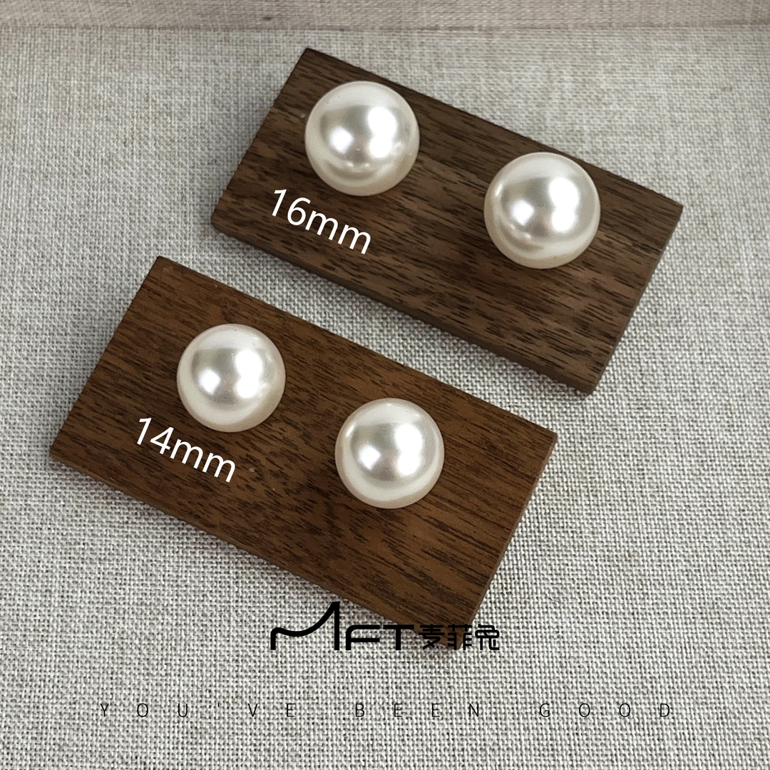 非金属仿珍珠耳饰 方圆脸【流年】爆款复古耳环小众大气