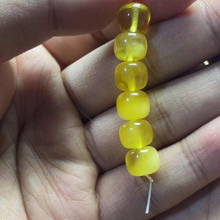 琥珀未镶嵌珠宝奇石9.3mm不退换