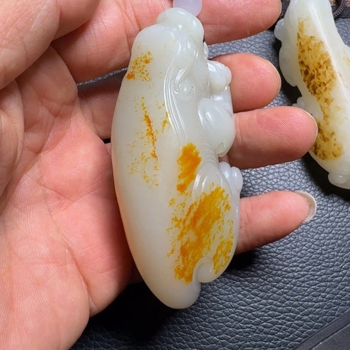 和田玉挂件未镶嵌︶***南