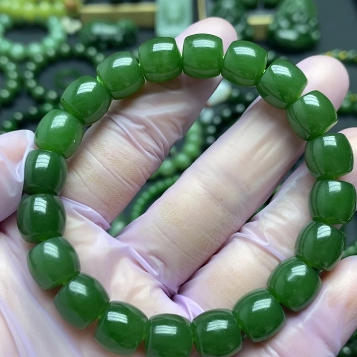 和田玉（碧玉）手串未镶嵌