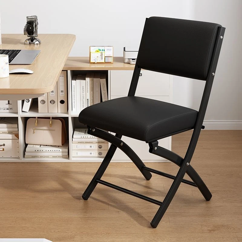 折叠椅办公员工培训椅宿舍电脑椅餐椅化妆凳简约现代久坐不累椅子