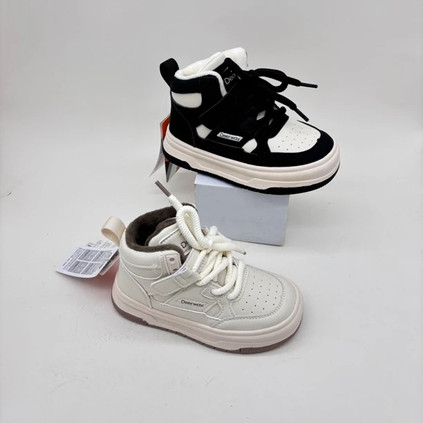 儿童冬季新款二棉保暖男童女童防滑潮款百搭运动鞋3886