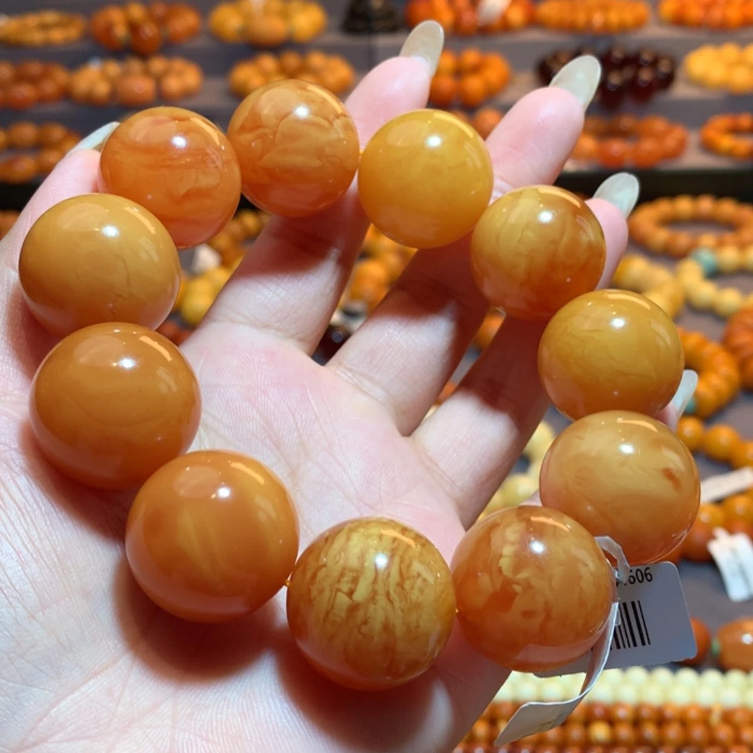 【闪购商品】手串蜜蜡未镶嵌蜜蜡手串
