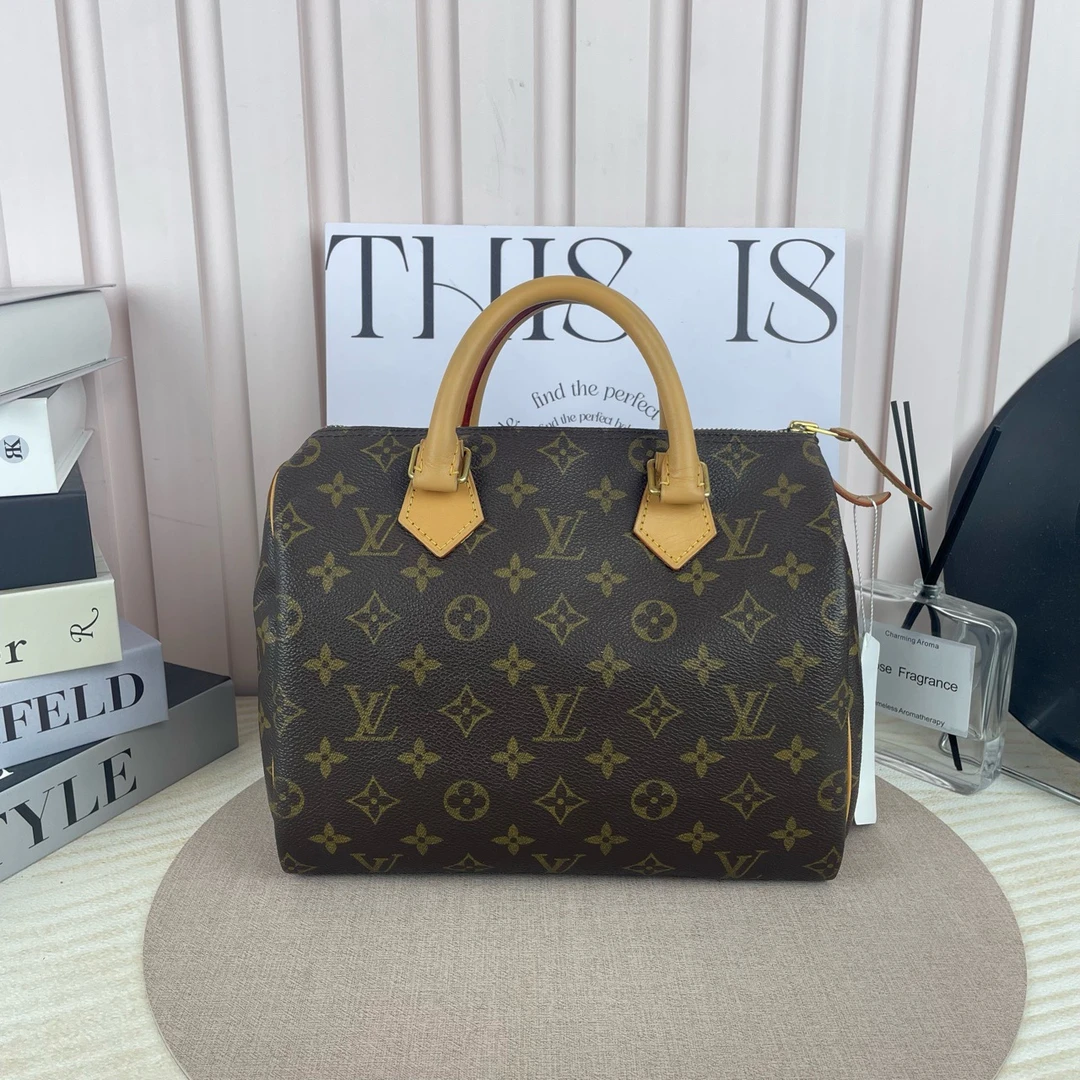 修复品LouisVuitton/路易威登【VV】中古speed25手提款