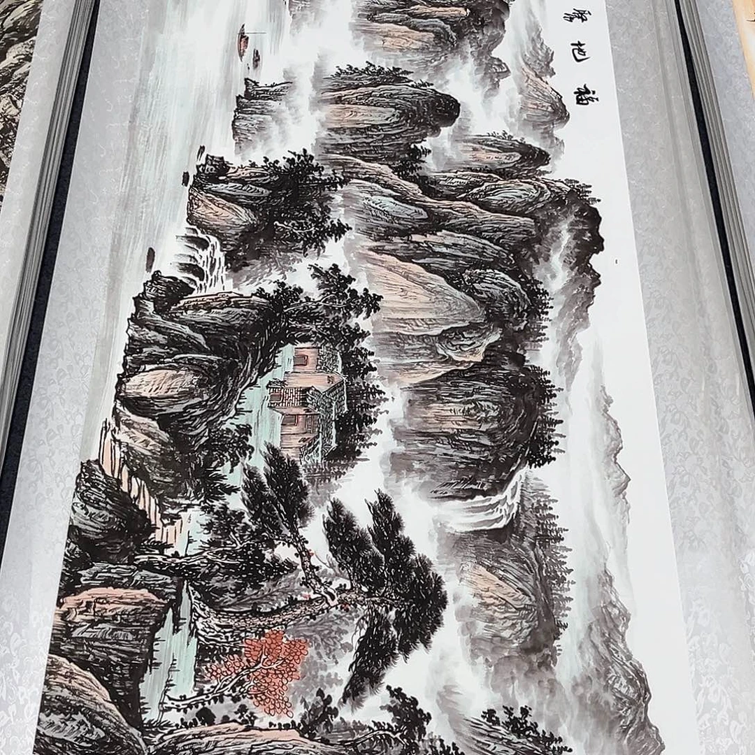 国画作品捡漏直播