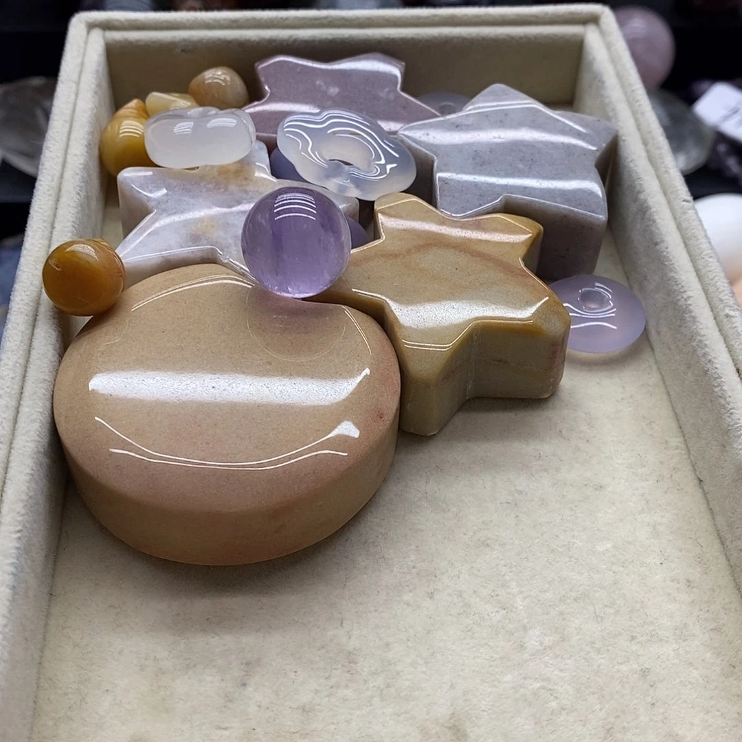 玛瑙/玉髓珠宝半成品合金圆**多