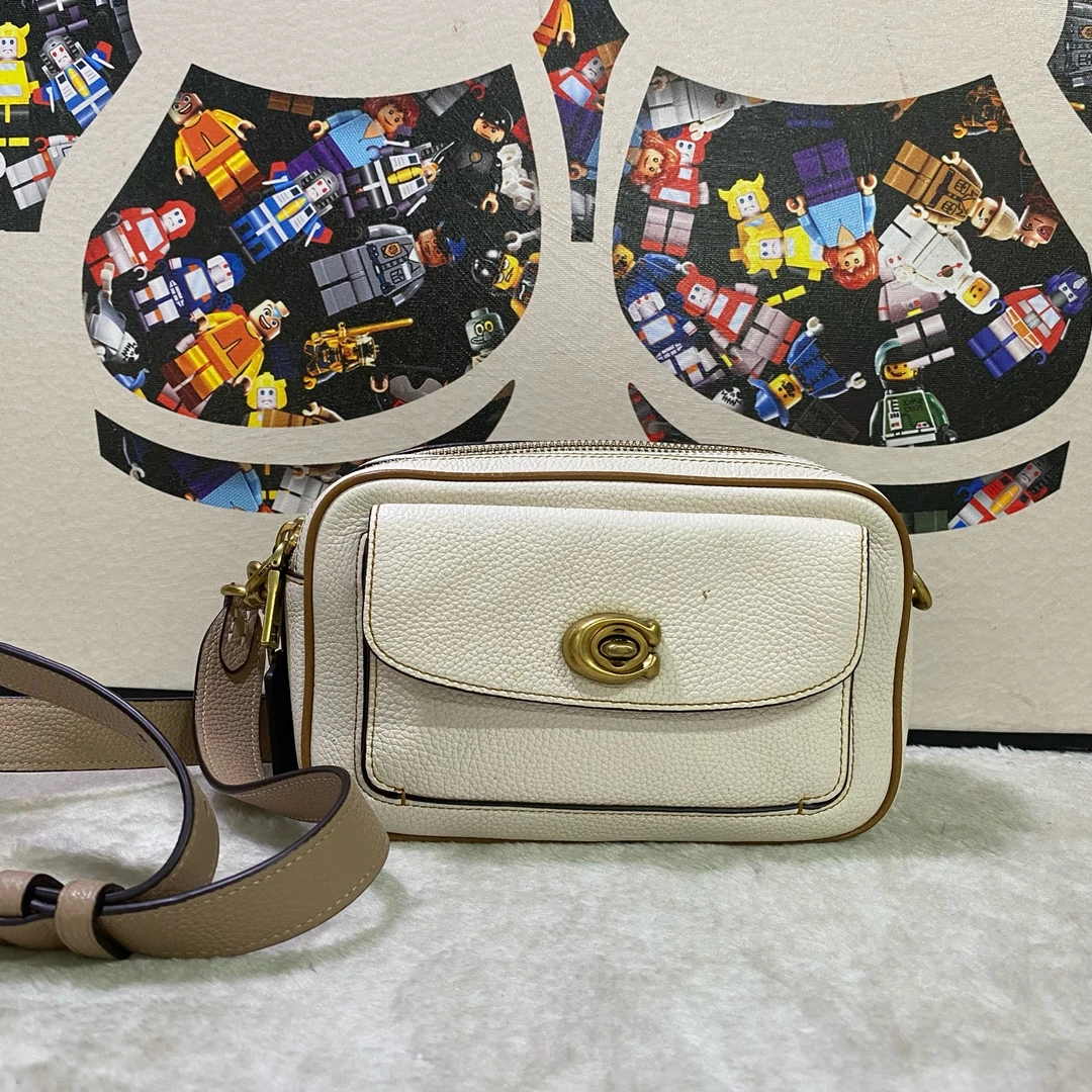 95新 COACH/蔻驰 21322斜挎包20×14