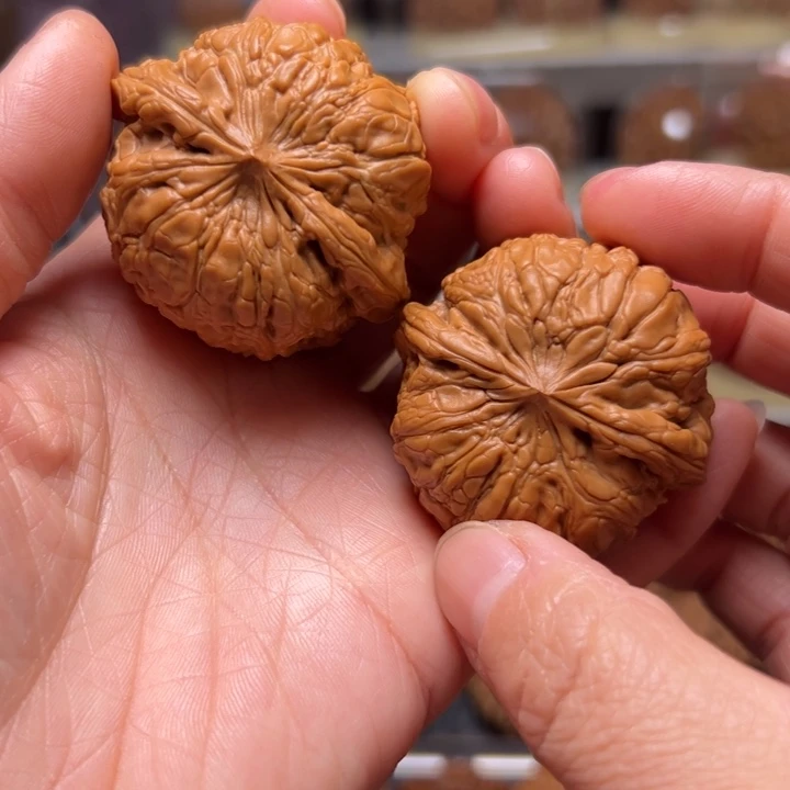 把件文玩核桃福利对 闷墩