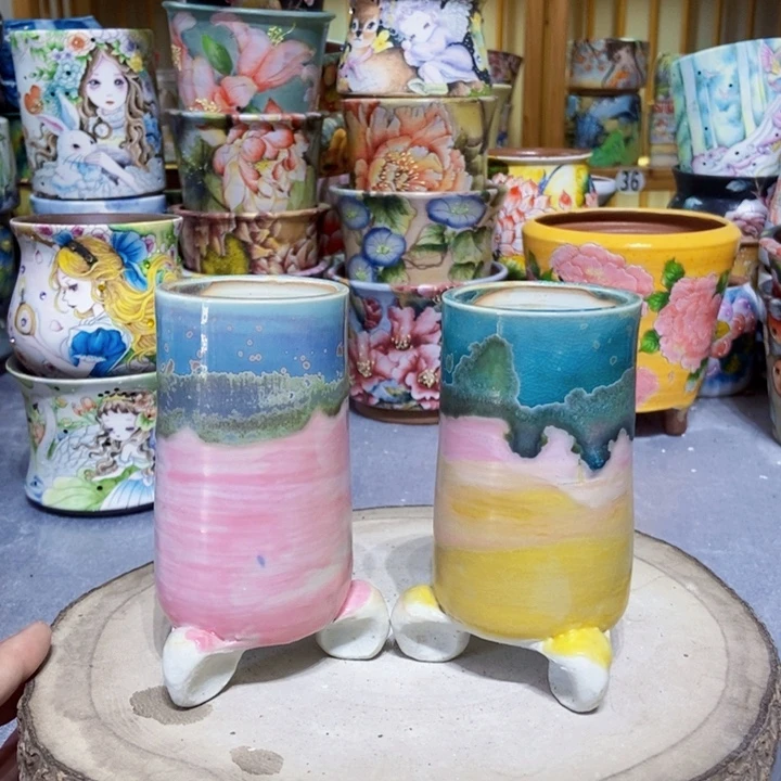 景德镇艺术手绘作品