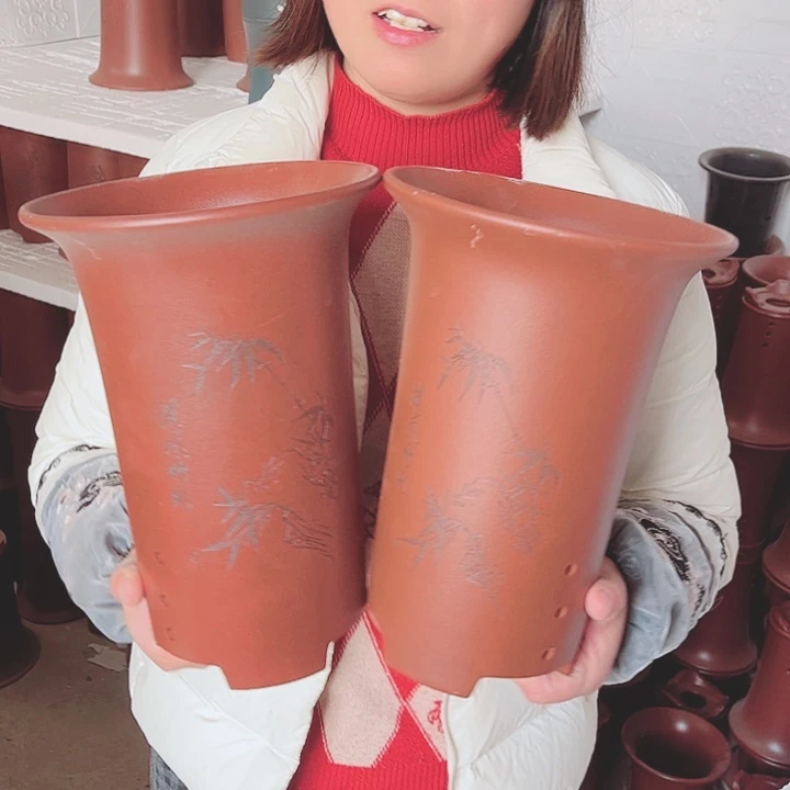 紫砂花盆宜兴紫砂精品花盆