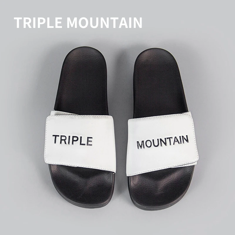 TRIPLE MOUNTAIN运动拖鞋外穿居家通勤综训健身跑步赛后恢复鞋拖