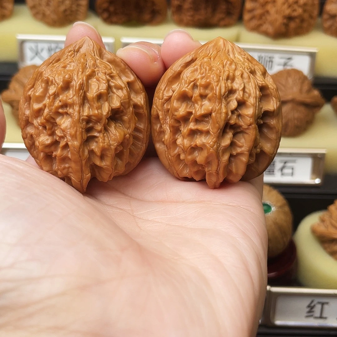 吊坠文玩核桃大沽石39尺508