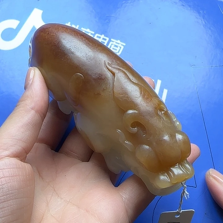 和田玉未镶嵌把件兰***者