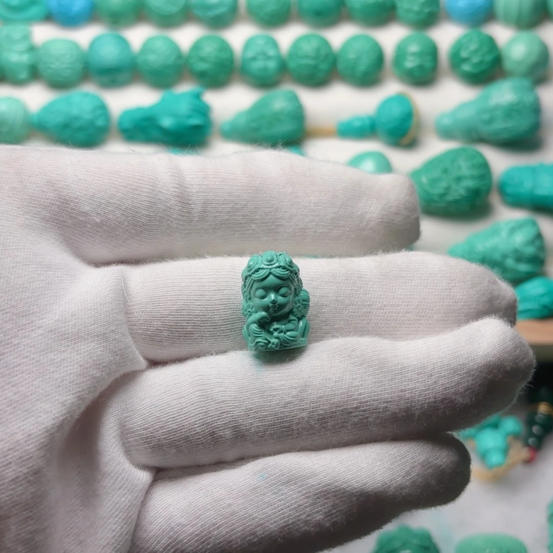 11.7尺寸度母宝宝佛天地孔