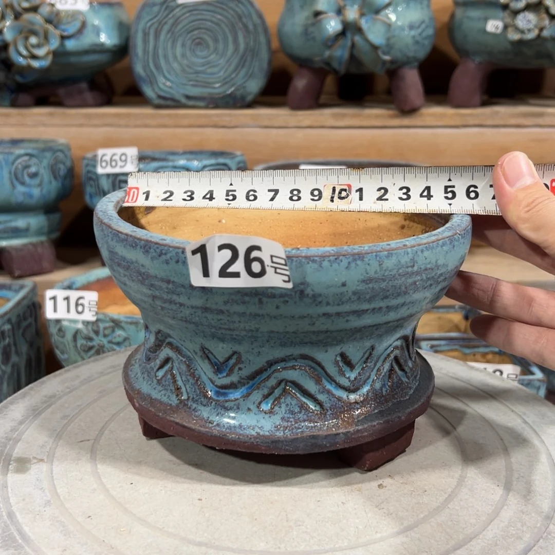 红陶尚雅陶坊多肉花盆内口径