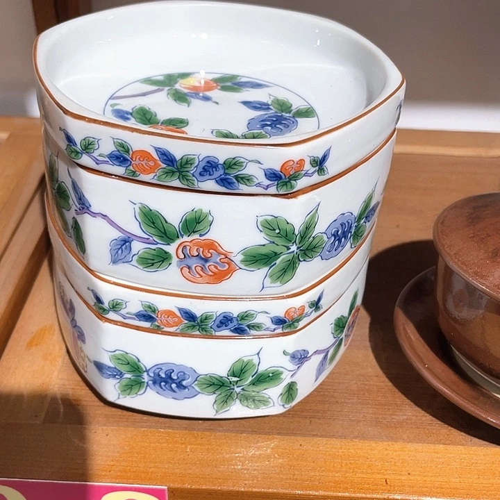 雨***子紫砂46库山窑四件套