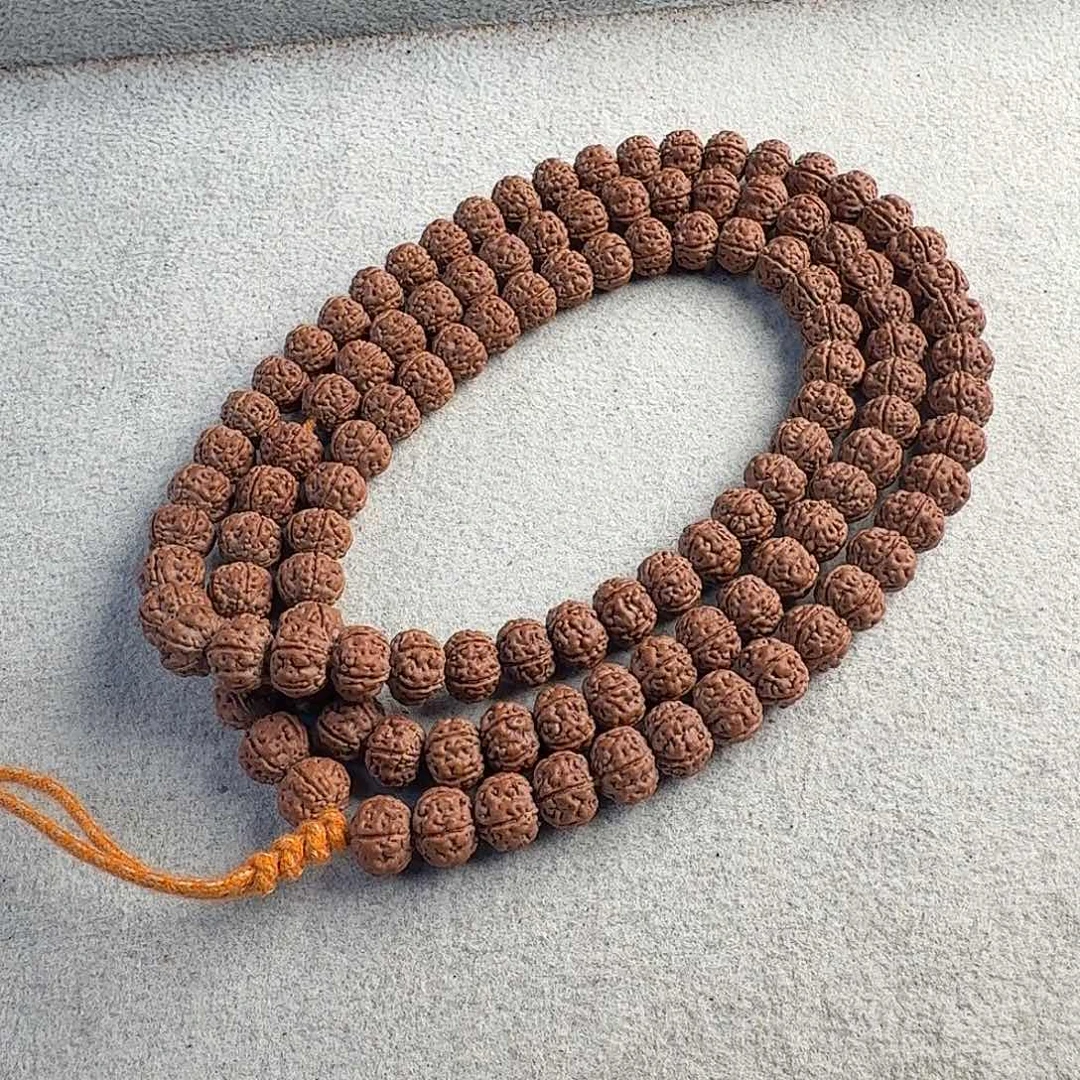 吊坠金刚菩提头货老树王孔边丝黄