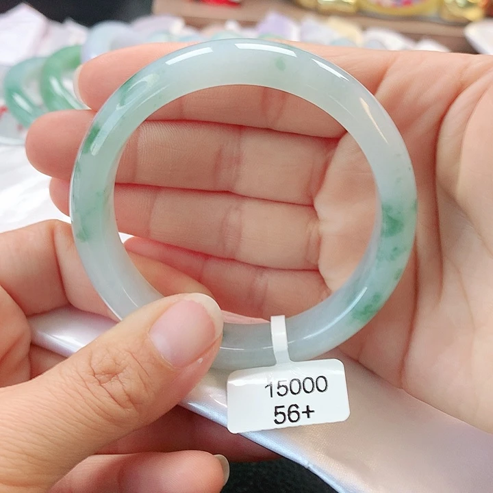 未镶嵌手镯翡翠@****56正