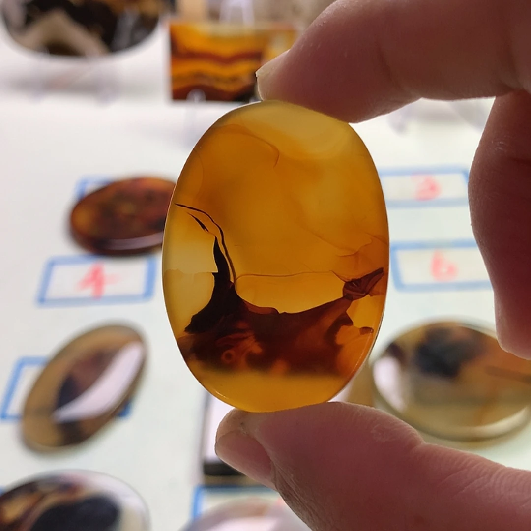 玛瑙/玉髓未镶嵌珠宝半成品