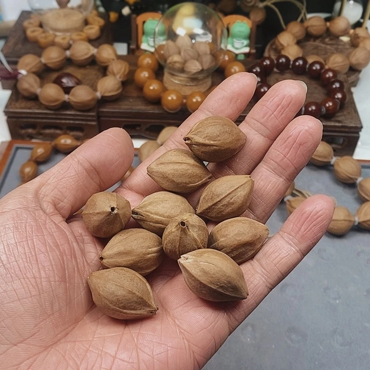 橄榄核手串梅林铁核三花19×28福利款素串