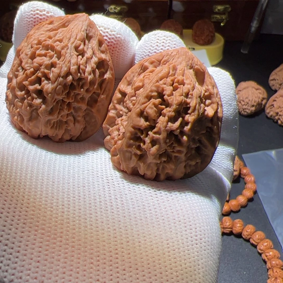 文玩核桃把件九*欧阳锋