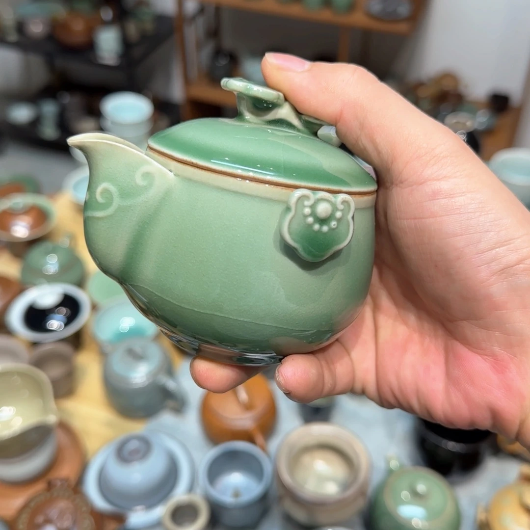小金茶具青瓷茶器