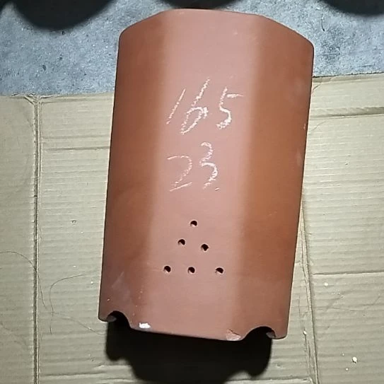 紫砂红泥八方一个