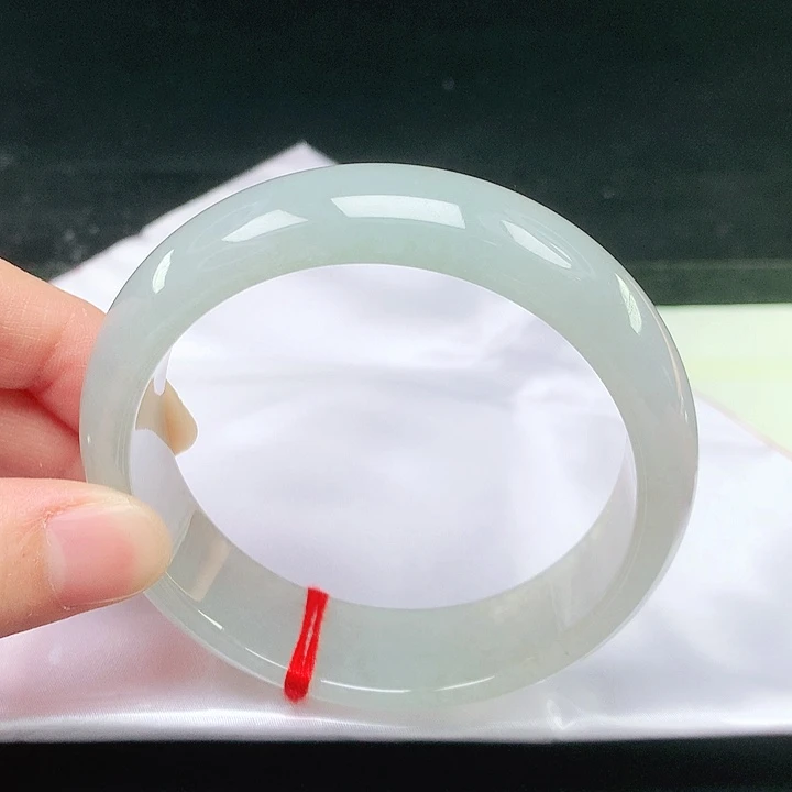 未镶嵌手镯翡翠60.4圈口轮胎