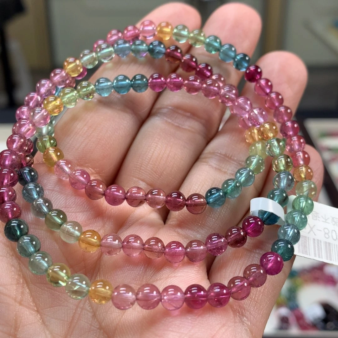 手链碧玺未镶嵌4.9左右