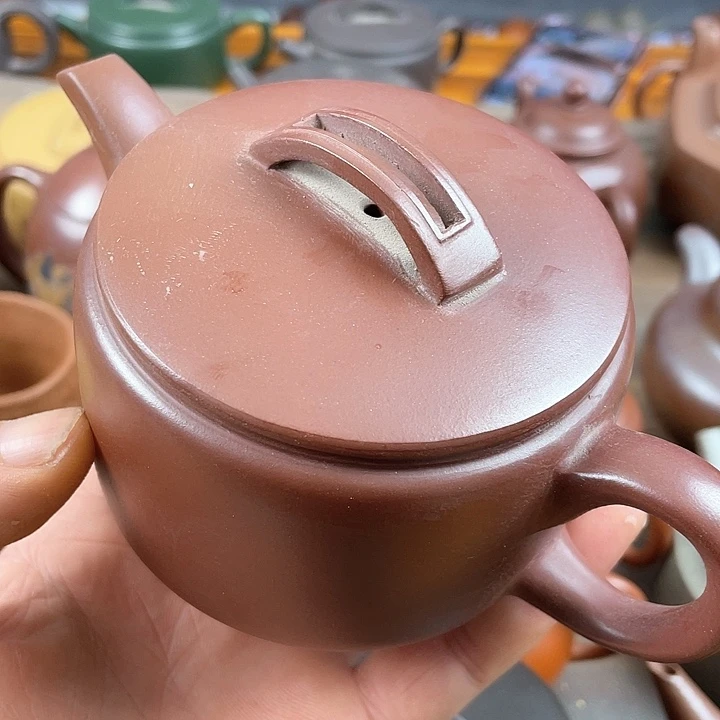 紫砂茶壶处理一把