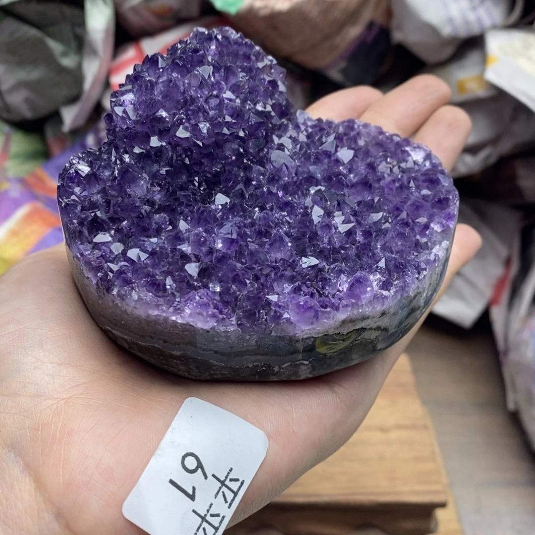 未镶嵌珠宝半成品紫晶