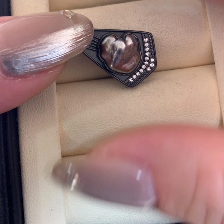 颈饰银S925镶嵌海水珍珠