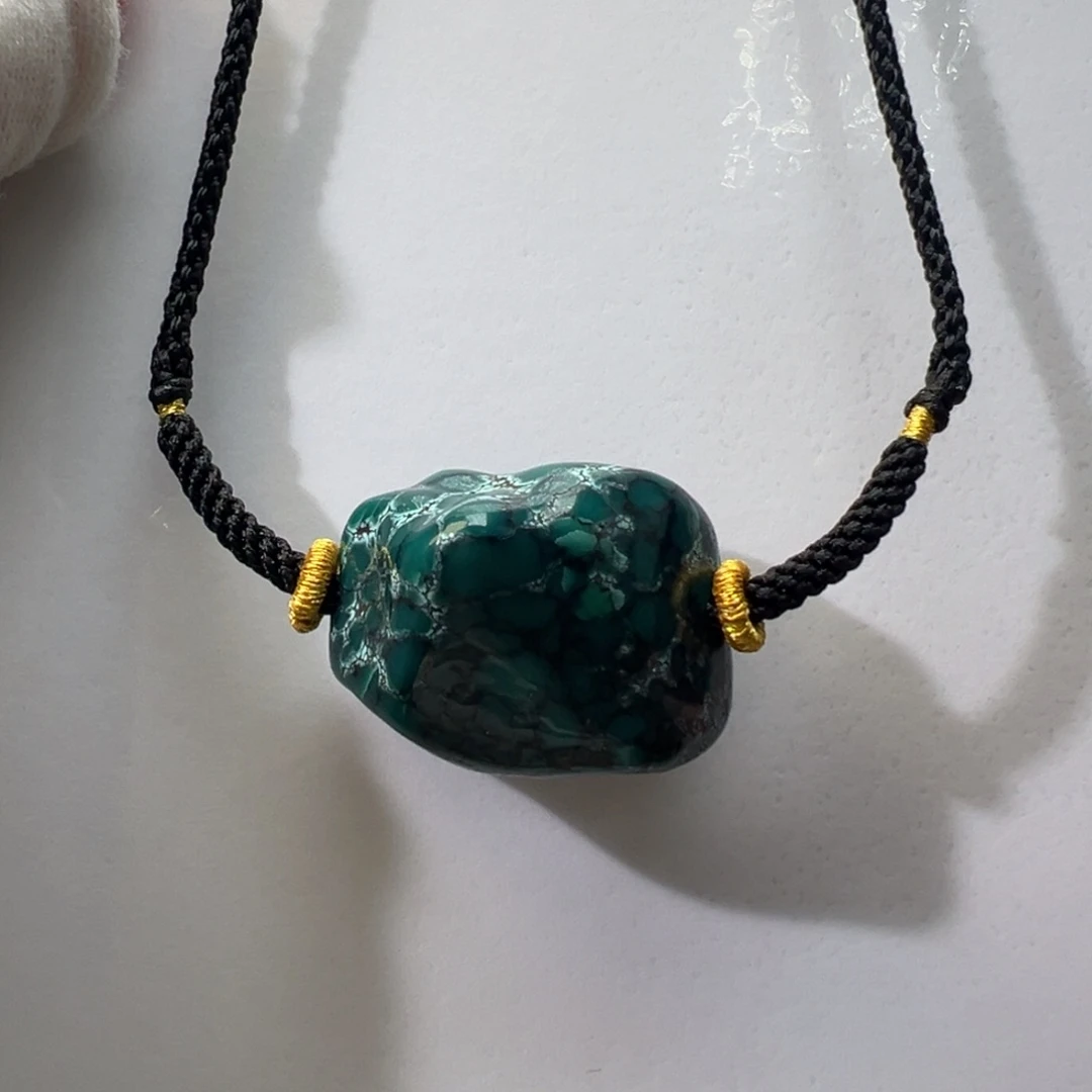 绿松石未镶嵌挂件