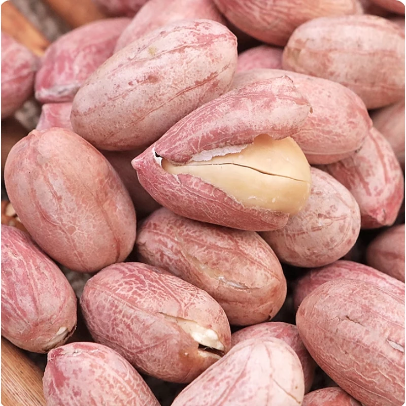 五香烤花生米新货免剥即食下酒菜正宗山东莱西脱油花生米休闲零食