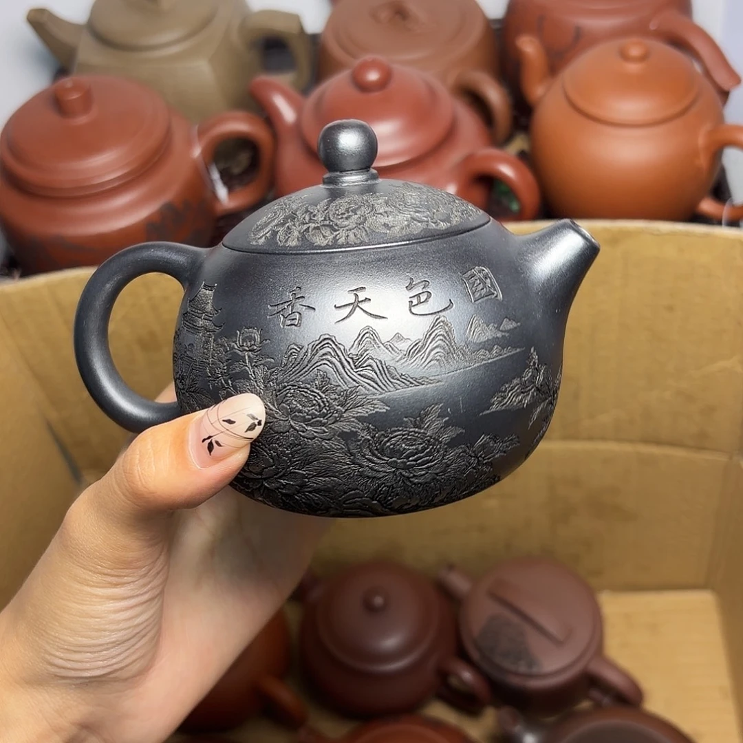 甄选宜兴本土紫砂壶31
